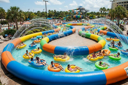 giant inflatable lazy river