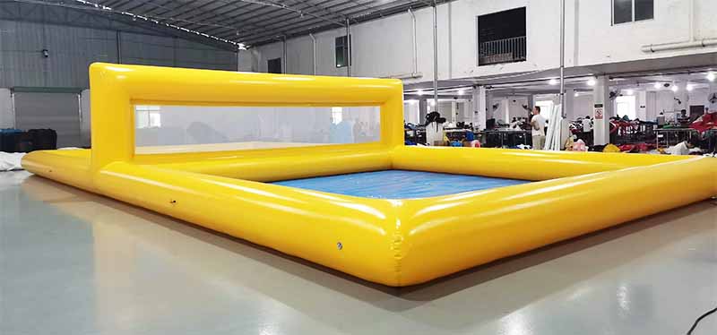giant inflatable volleyball pool