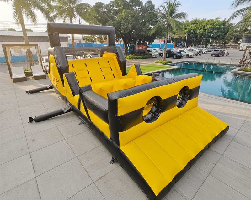 Small 2 Lane Inflatable Obstacle Course