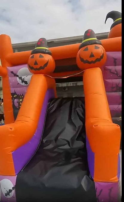 Halloween Bounce House With Slide