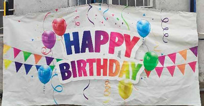 Happy Birthday Bounce House Banners