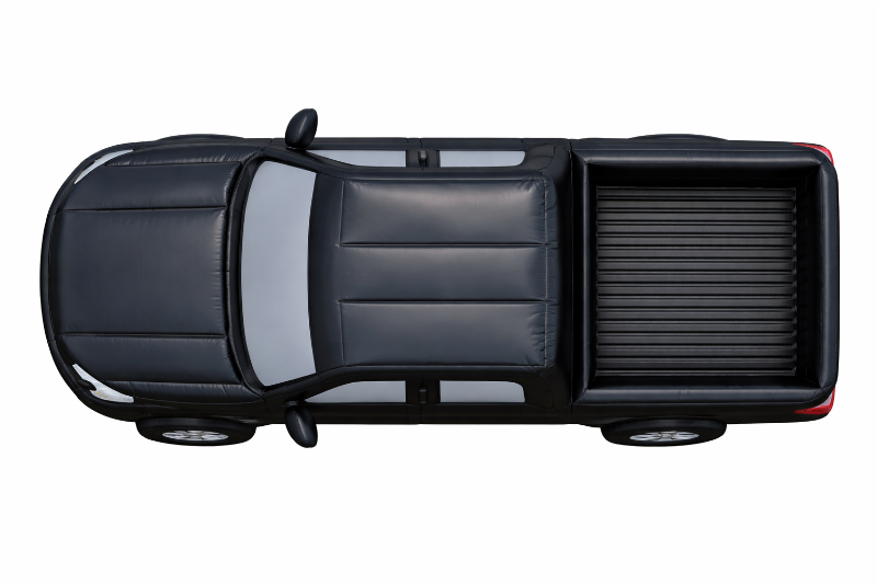 inflatable f-150 truck top view