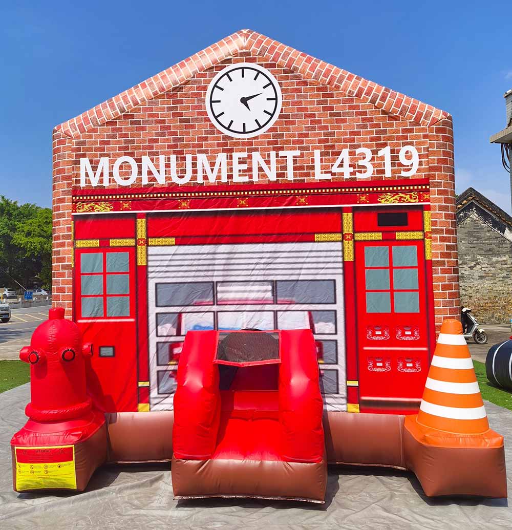 Fire Station Bounce House