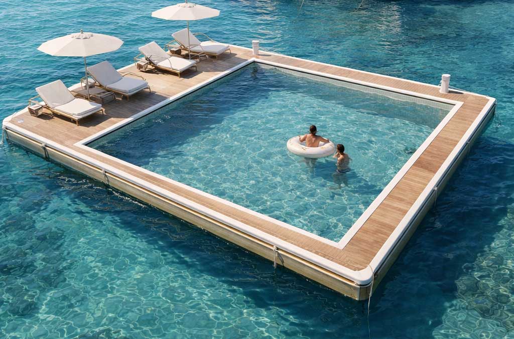 Inflatable Floating Pool