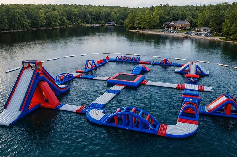 Water Inflatable Course Near Me Inflatable Floating Water Park Obstacle Courses – inflatableisland.co