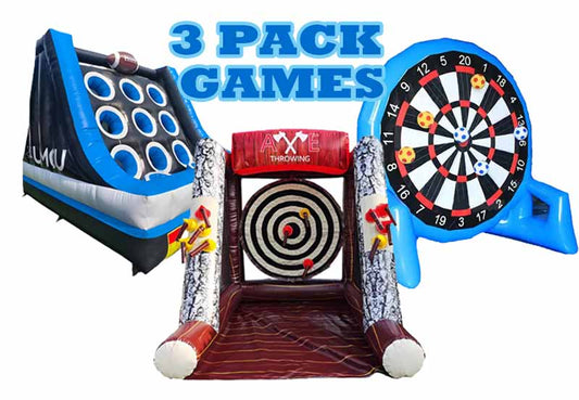 inflatable games 3 pack deal