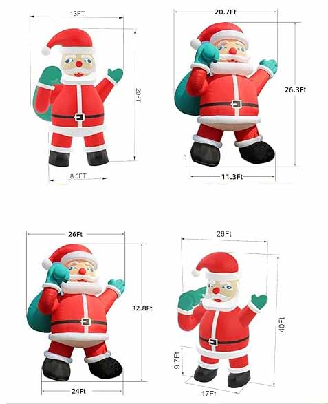 Large Inflatable Santa Claus For Sale