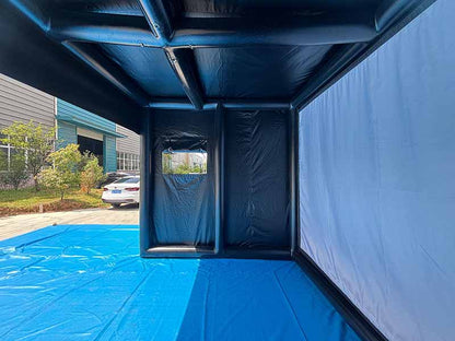 Inflatable Golf Enclosure With Impact Screen Inside