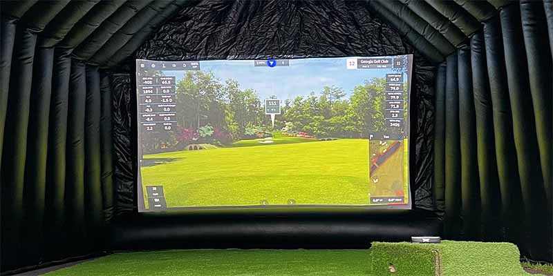 Inflatable Golf Simulator Impact Screen