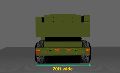 Large Inflatable HIMARS Replica