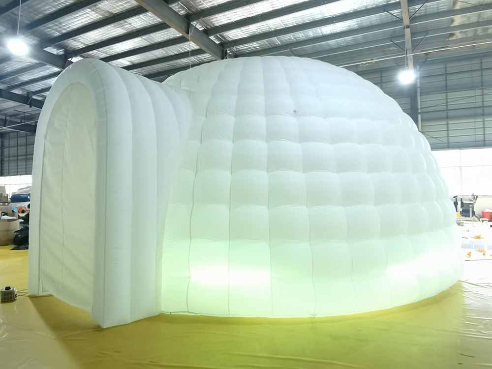 Igloo Inflatable Pool Inflatable Igloo With LEDs β inflatableisland.co