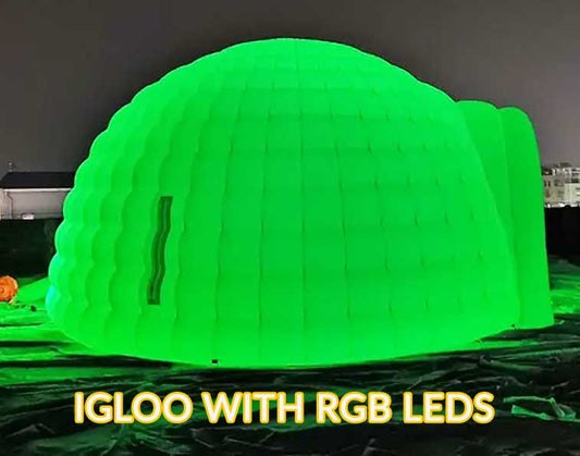 Inflatable Igloo With RGB Lights
