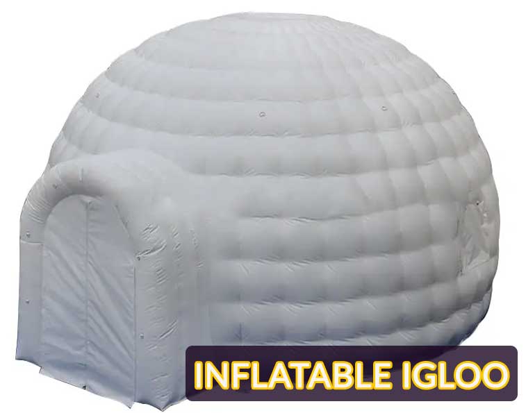 Igloo Inflatable Pool Inflatable Igloo With LEDs β inflatableisland.co