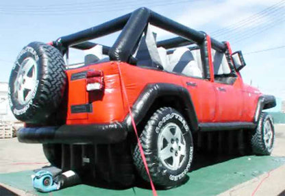 Inflatable Jeep