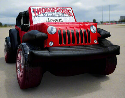 Lifelike Inflatable Jeep