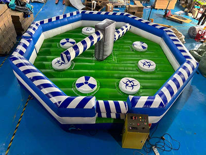 inflatable meltdown game