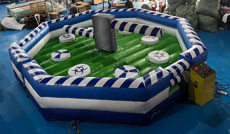 inflatable meltdown game