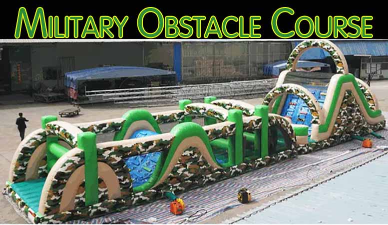 Inflatable Military Obstacle Course