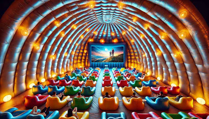 Inflatable Movie Theatre Inside