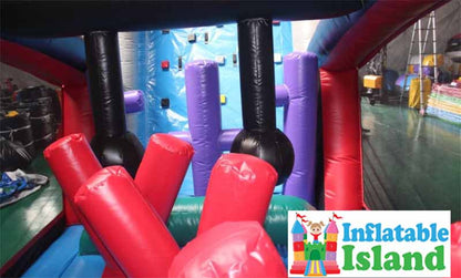 Ninja Inflatable Obstacle Course Inside