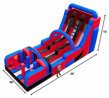 Ninja Inflatable Obstacle Course