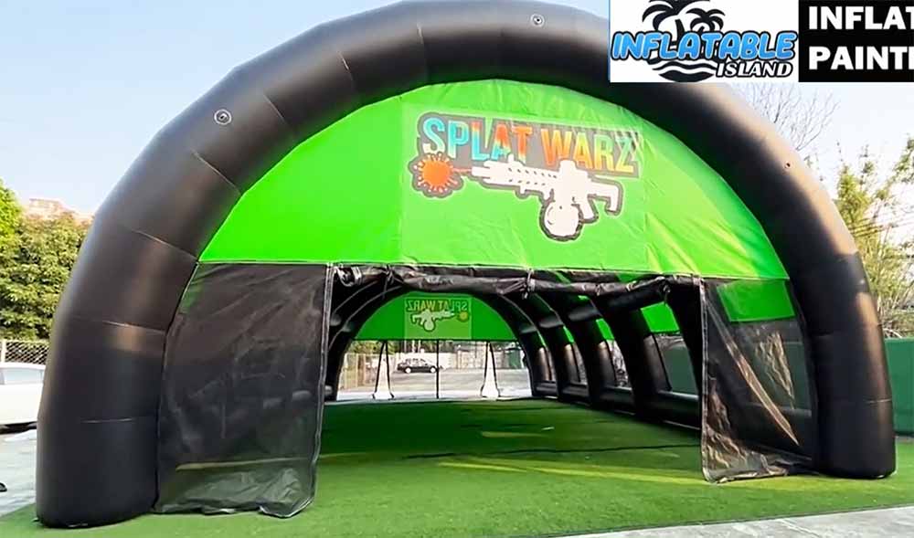 Inflatable Paintball Arena & Paintball Bunkers