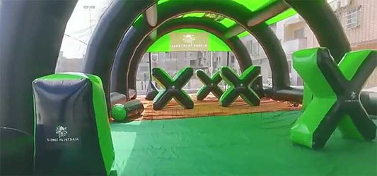 Inflatable Paintball Arena & Paintball Bunkers