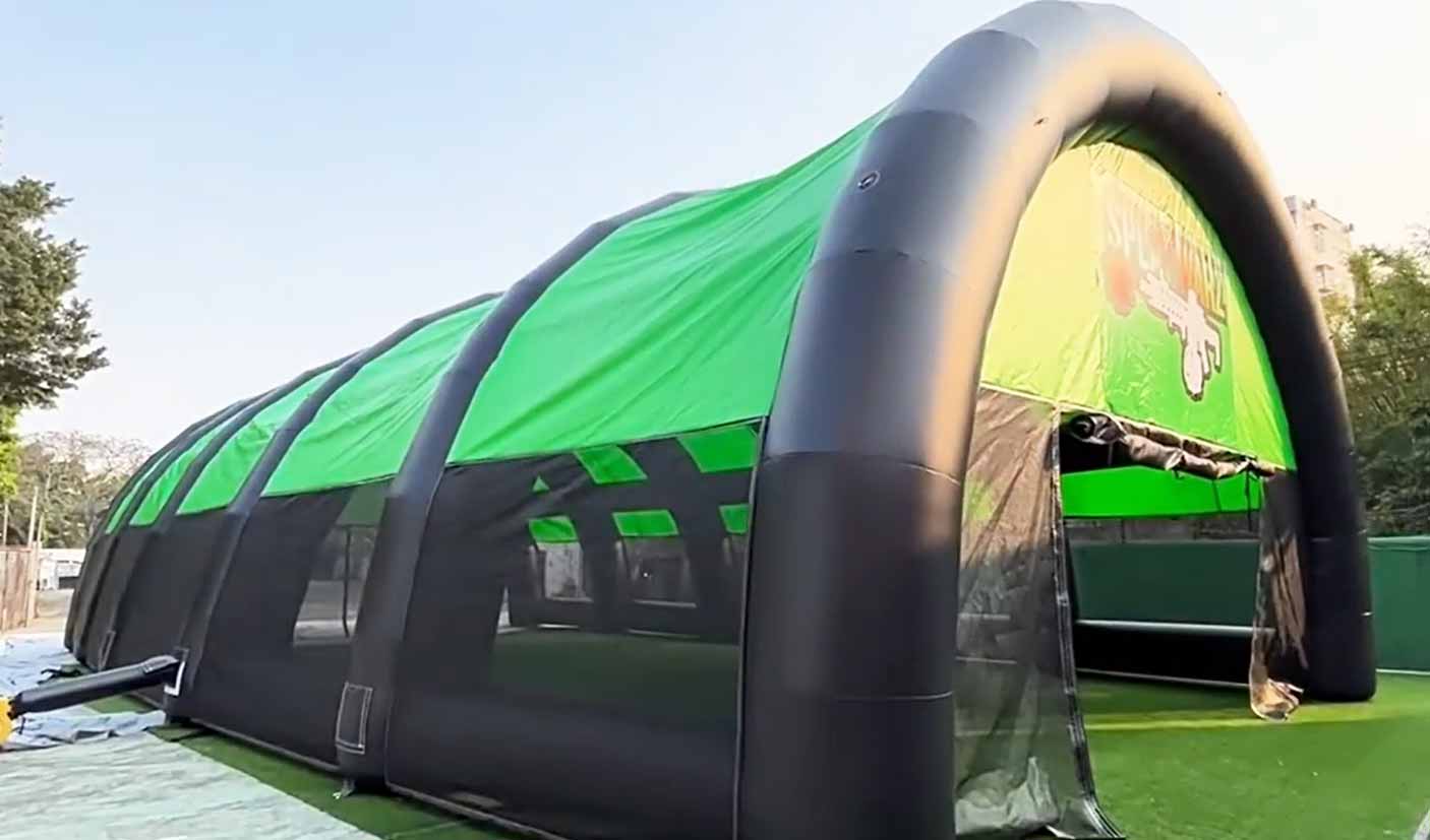 Inflatable Paintball Arena & Paintball Bunkers