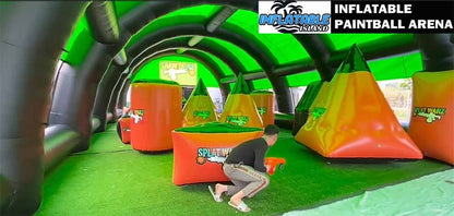 Inflatable Paintball Arena & Paintball Bunkers