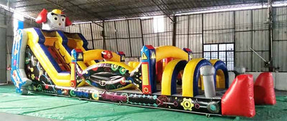 Inflatable Robot Obstacle Course