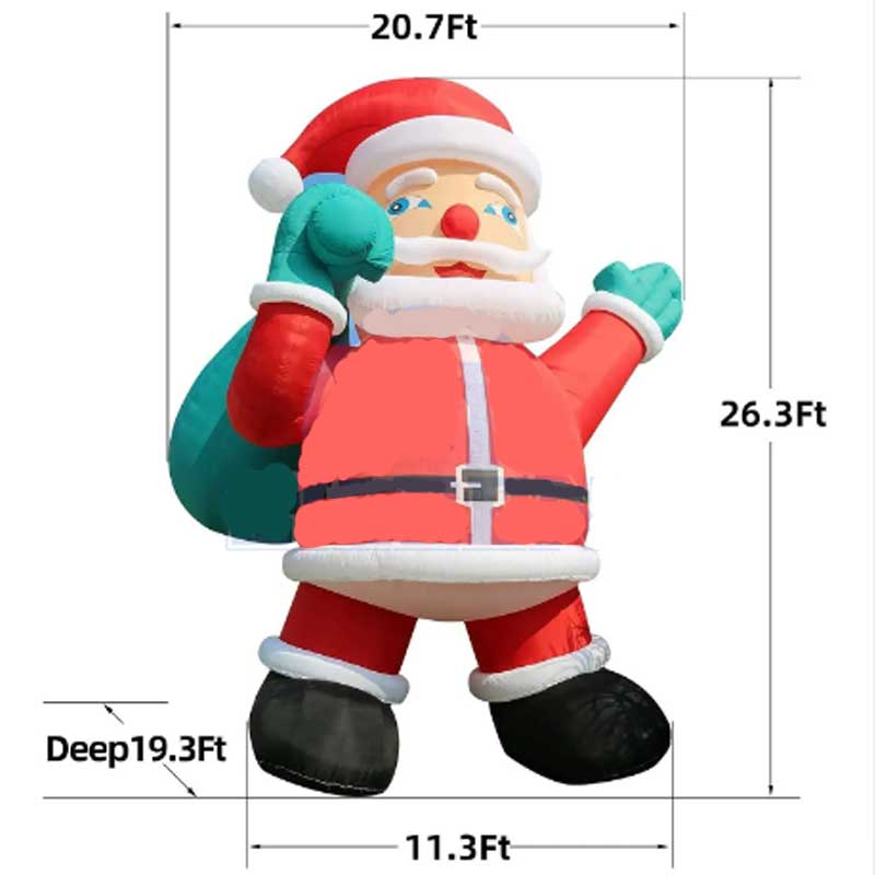 Large Inflatable Santa Claus For Sale – inflatableisland.co