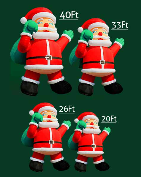 Large Inflatable Santa Claus For Sale