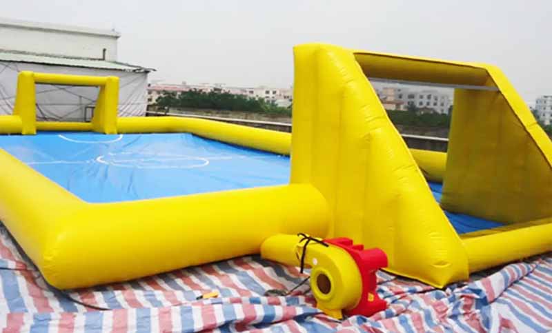 Inflatable Soccer Field Yellow