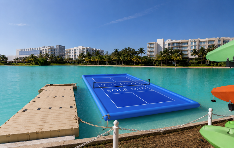 Floating Pickleball Court