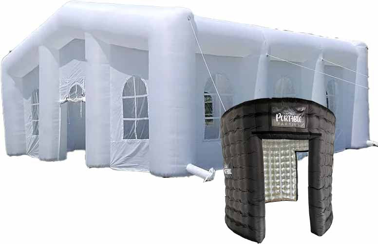 2 Pack Deal- Inflatable Tent & Photo Booth - Big Savings