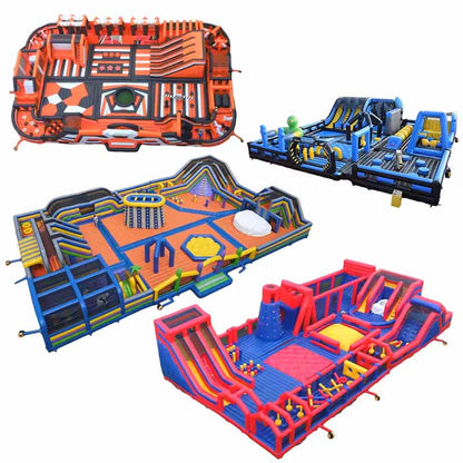 Large Inflatable Theme Amusement Parks For Sale