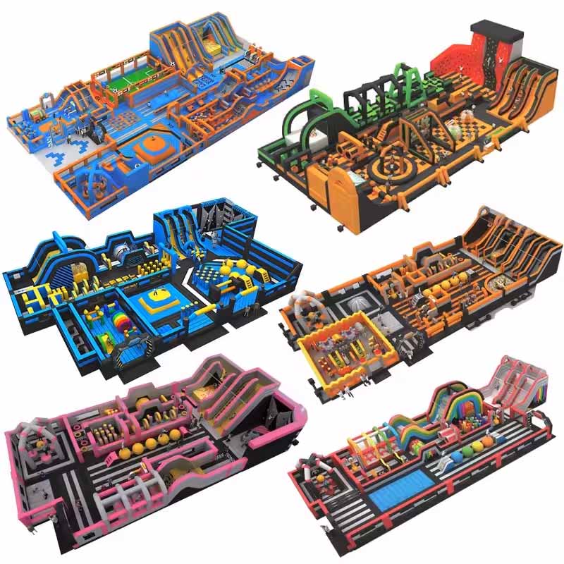 Large Inflatable Theme Amusement Parks For Sale