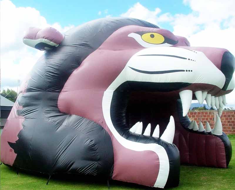 Inflatable Tiger Tunnel