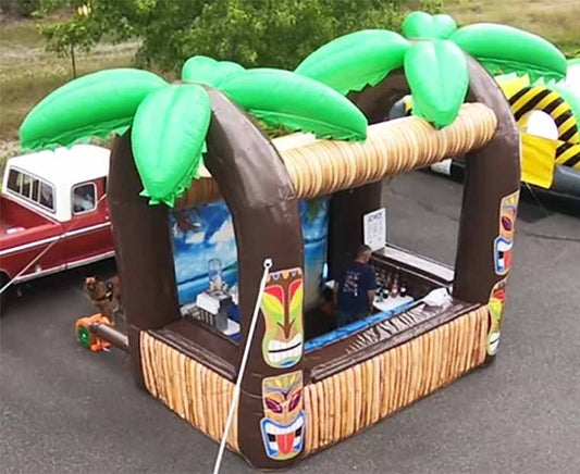 Inflatable Tiki Bar