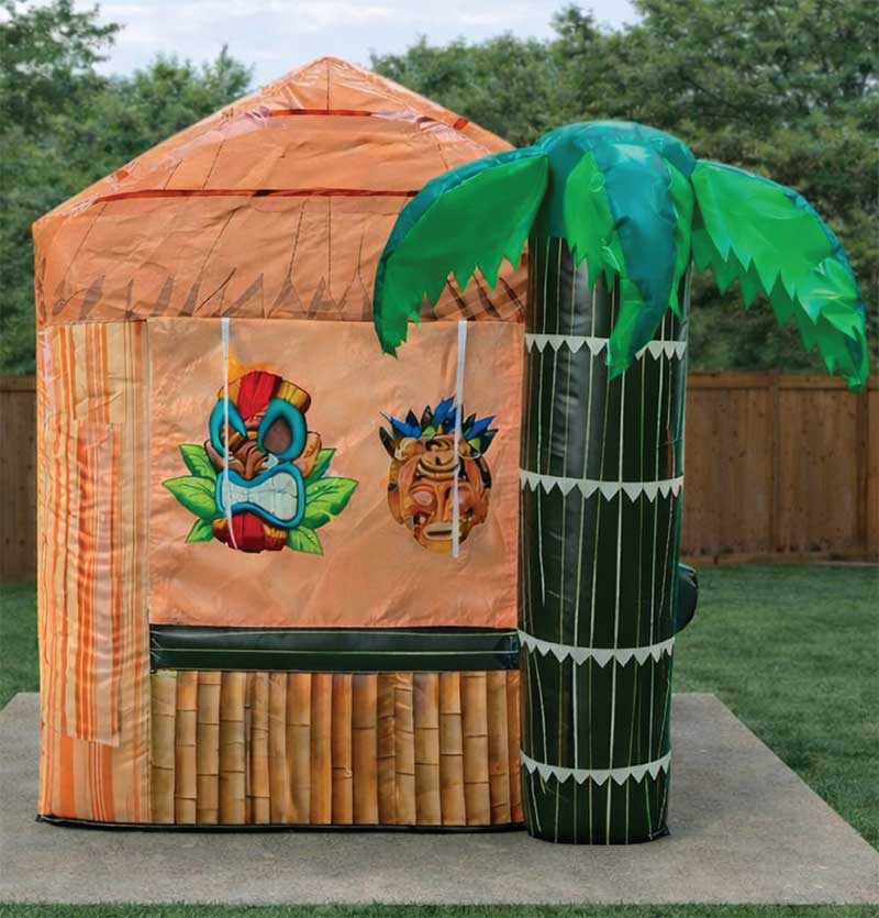 Inflatable Tiki Bar Side