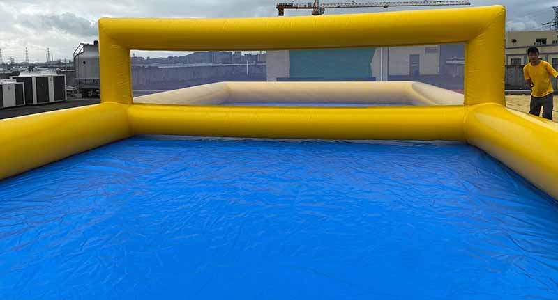 inflatable volleyball pool