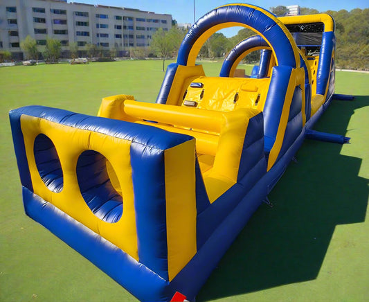 interactive challenge inflatable obstacle course