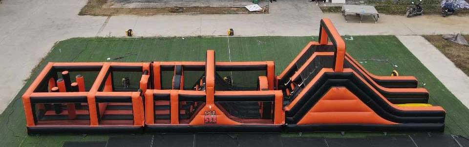 Large Inflatable Obstacle Course Sode