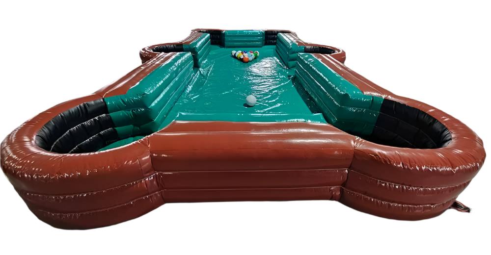 Large Inflatable Human Billiard Pool Table Top