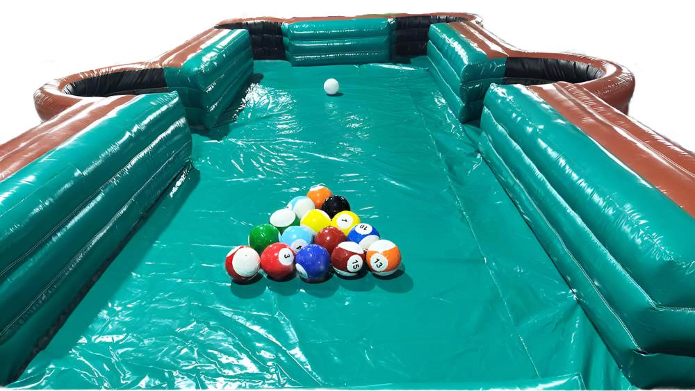 Large Inflatable Human Billiard Pool Table