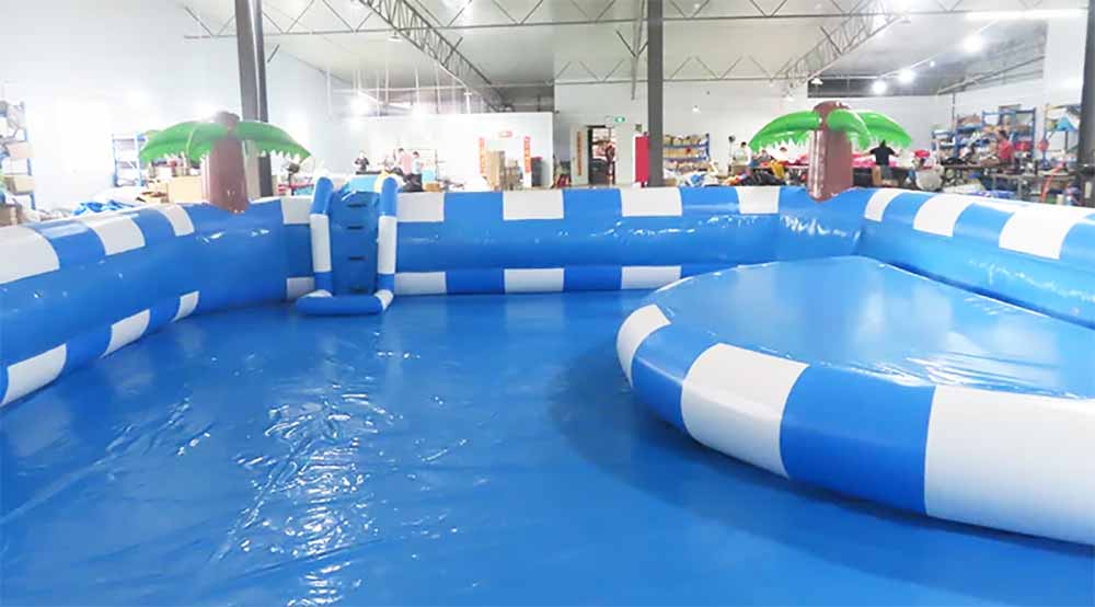 Commercial Grade Inflatable Pool Island