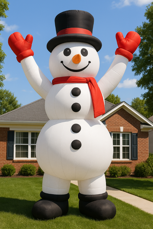 Giant Inflatable Snowman For Sale