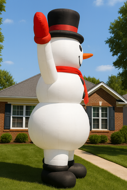 Giant Inflatable Snowman For Sale