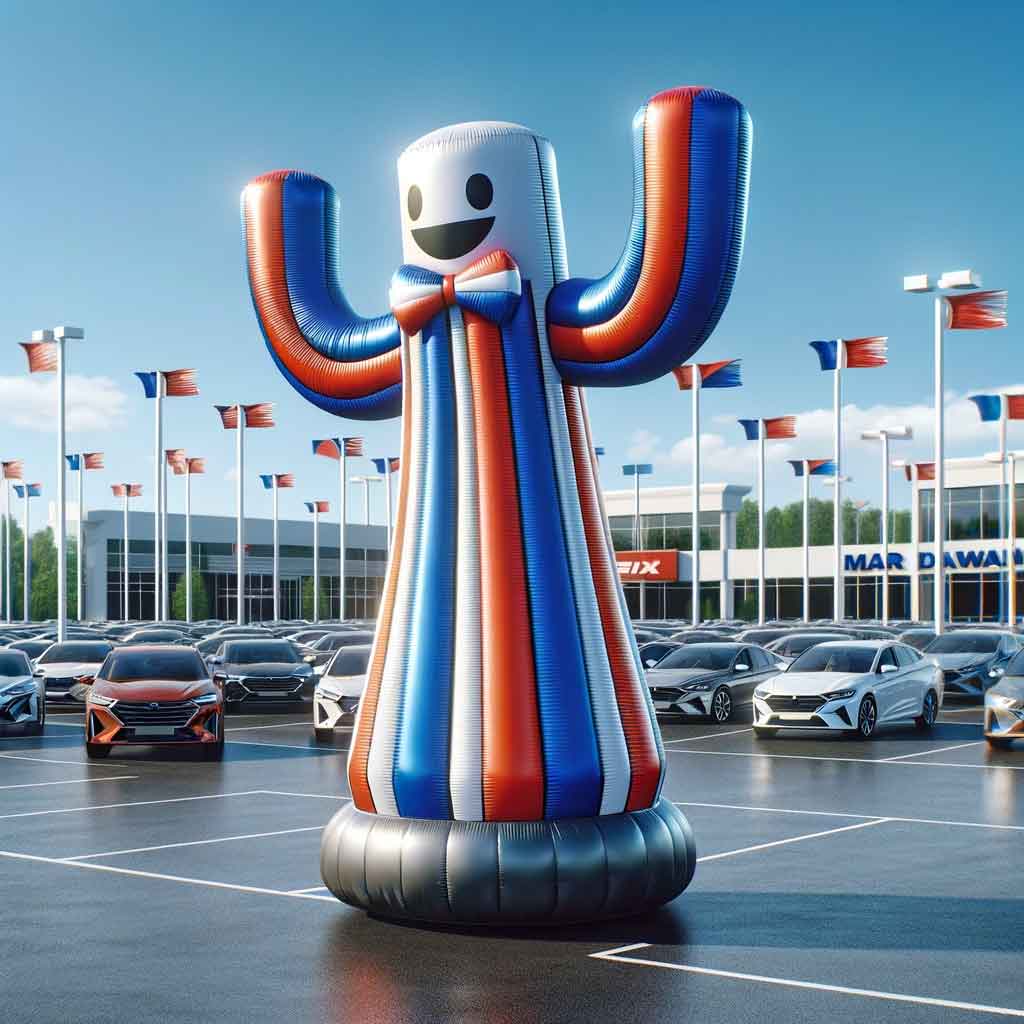 Car Dealership Inflatable Man