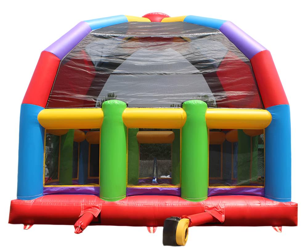 Mega Dome Bounce House Back